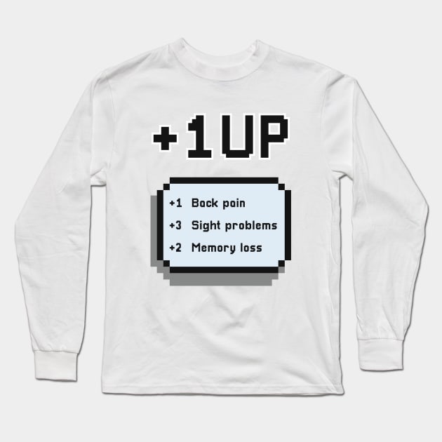 Level up! Long Sleeve T-Shirt by Geramora Design